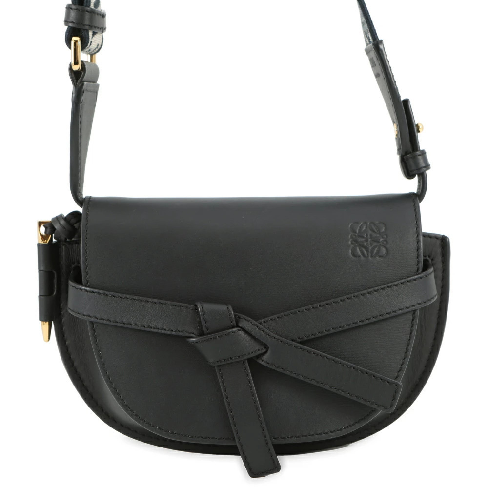 Loewe Gate Dual Shoulder Bag Black